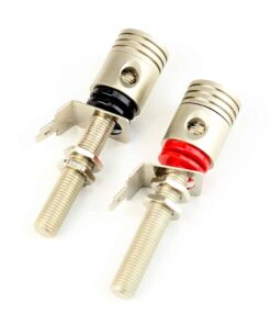 Very Bi, Satin Nickel Speaker Binding Posts